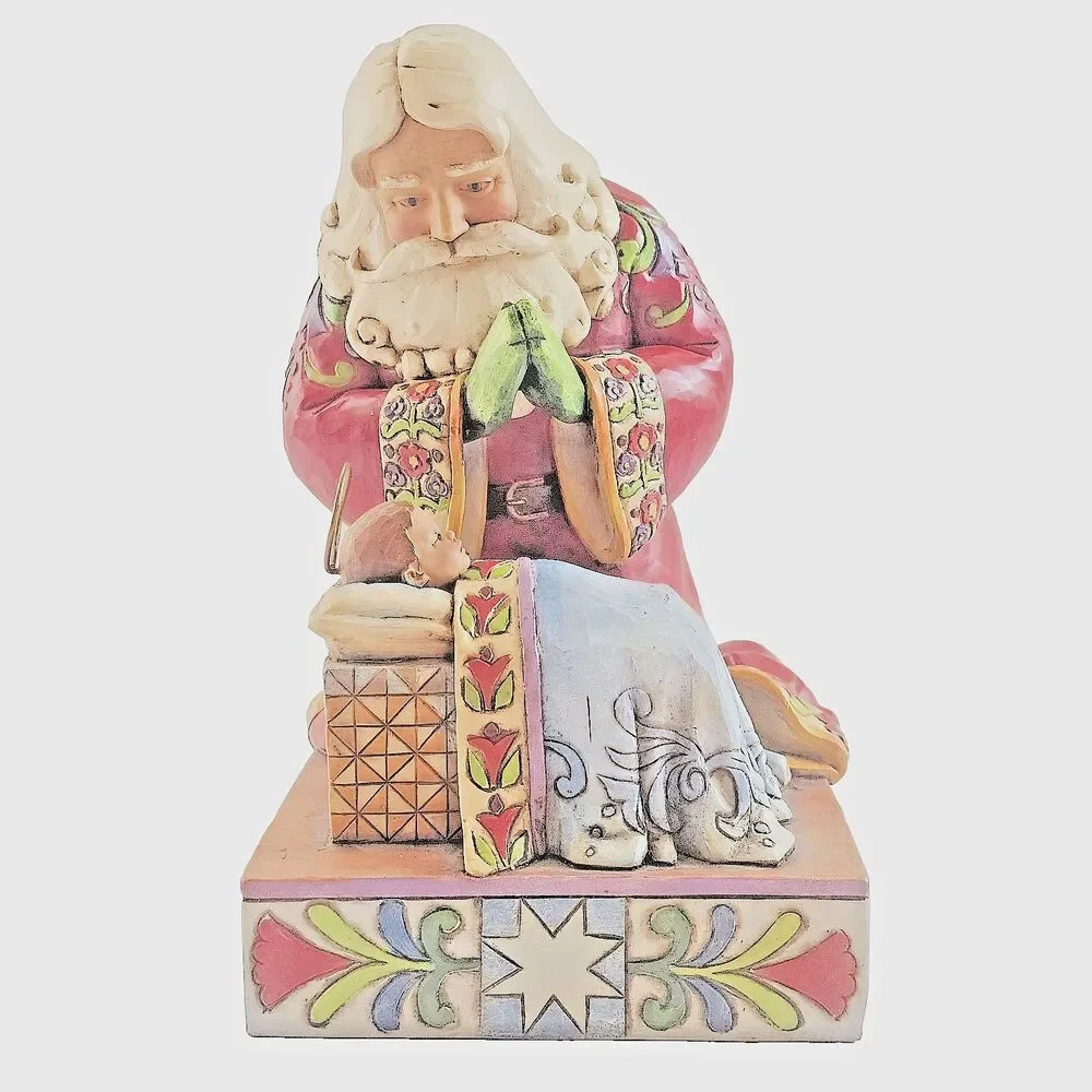 Jim Shore Real Meaning Of Christmas #4010488 Hand Painted Resin '08 Retired 2013